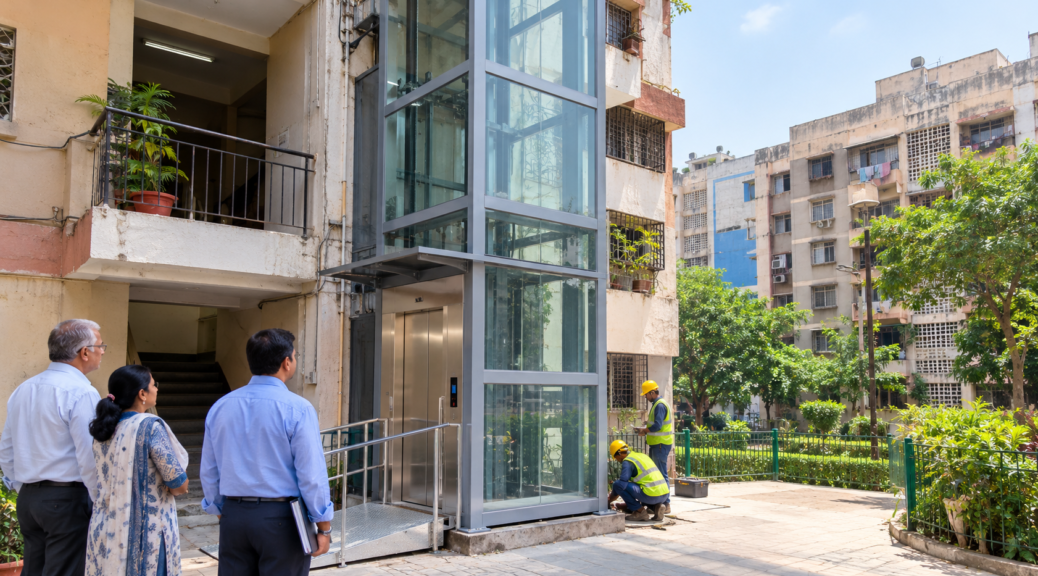 Outdoor Lift Installation for DDA and MCD Flats in Delhi: What You Need to Know